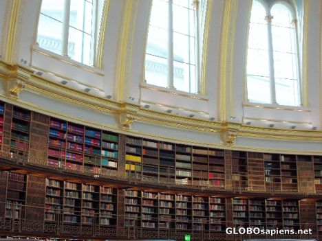 Postcard Reading Room British Museum