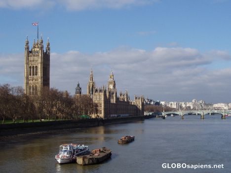 Postcard Houses of Parliament
