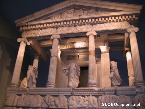 Postcard Part of the Akropolis.