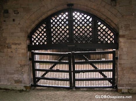 Postcard Traitor's Gate.