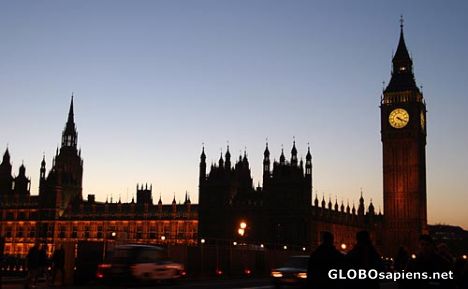 Postcard Big ben