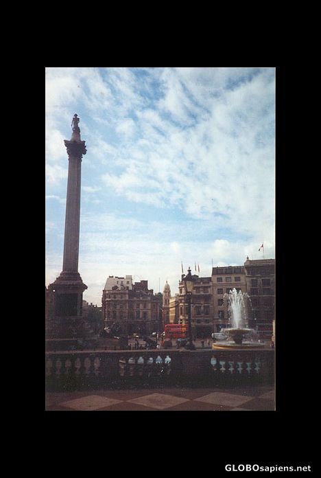 Postcard Trafalgar Square