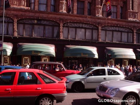 Postcard Harrods