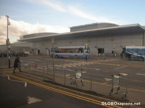 Postcard Luton airport.
