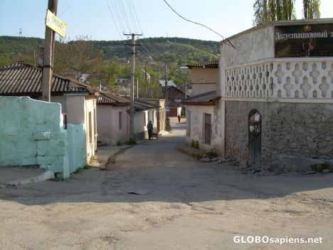 Postcard Narrow lane in Bakchisaray