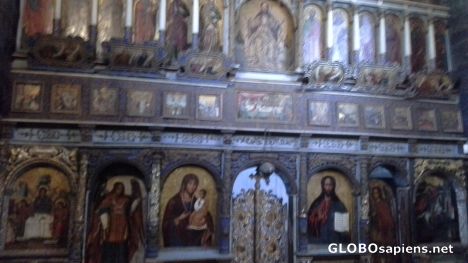 Postcard The altar of Drohobycz church