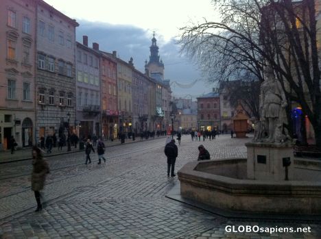 Postcard Lwów (UA) - Rynok 1
