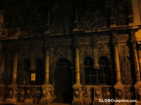 Postcard Lwów (UA) - Boim Family Chapel at night