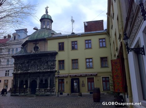 Postcard Lwów (UA) - The Boim Family Chapel
