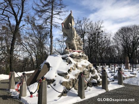 Postcard Lychakiv Cemetery