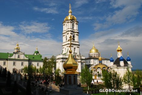 Postcard Pochayiv Lavra