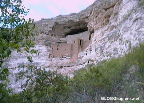 Postcard Montezuma's Castle