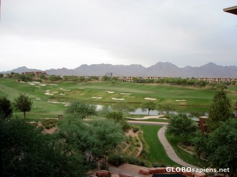 Postcard golf resort