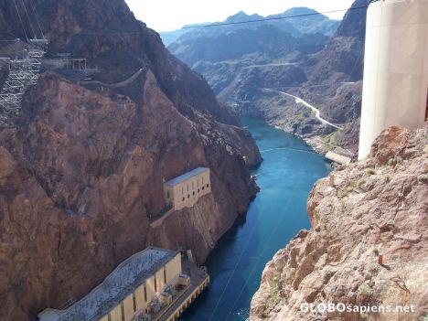 Postcard Hoover Dam