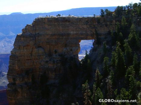 Postcard Cape Royal on the North Rim, Grand Canyon