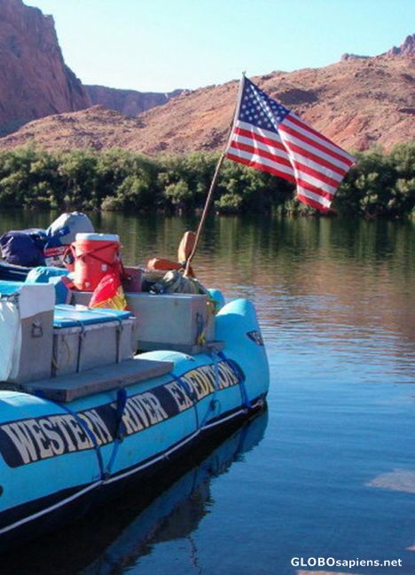 Postcard Rafting trip starting from Lees Ferry