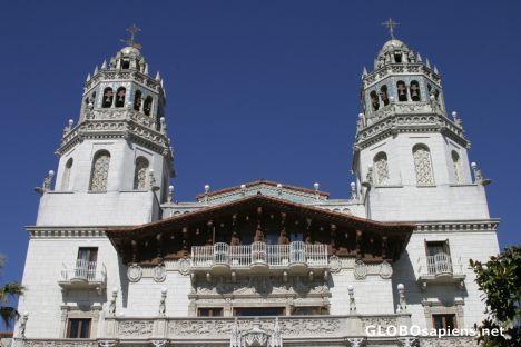 Postcard Hearst Castle, San Simeon, California