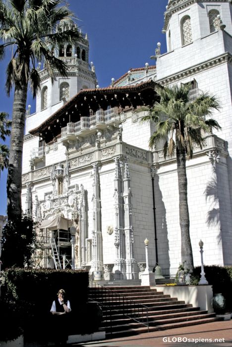 Postcard Hearst Castle, San Simeon, California
