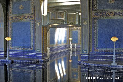 Postcard Hearst Castle - Indoor swimming-pool
