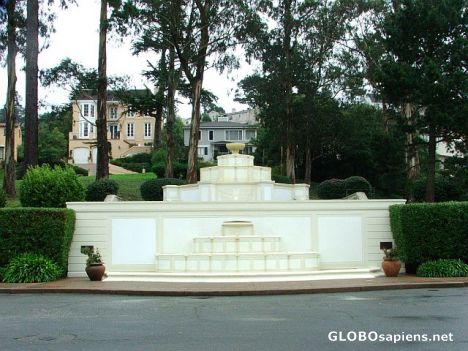 Postcard St Francis Fountain
