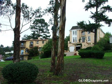Postcard St Francis mansions