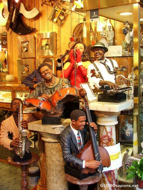 Postcard We all jazz