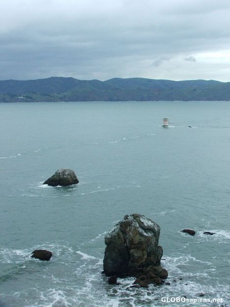 Postcard Starting point of the Bay