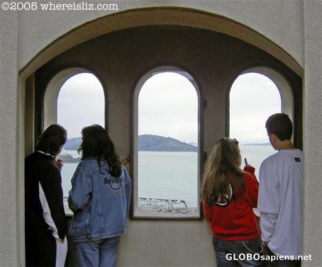 Postcard The View from Coit Tower, San Francisco USA