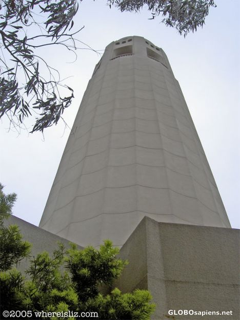 Postcard Coit Tower, San Francisco