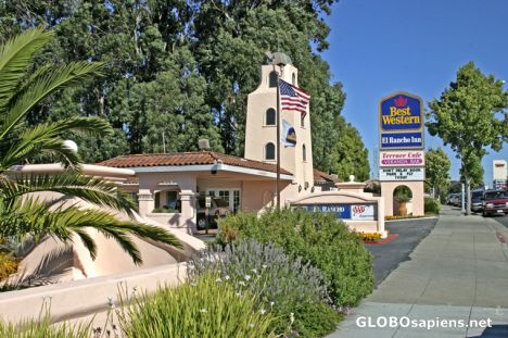 Postcard San Francisco -  Camino Real - El Rancho Inn