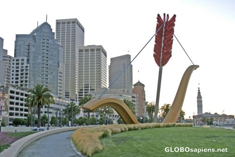 Postcard San Francisco: The embarcadero