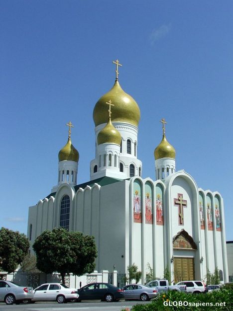 Postcard Russian Orthodox Cathedral