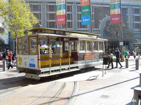 Postcard Cable Car