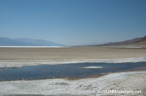 Postcard Badwater Flats