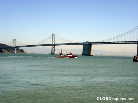 Postcard Bay Bridge