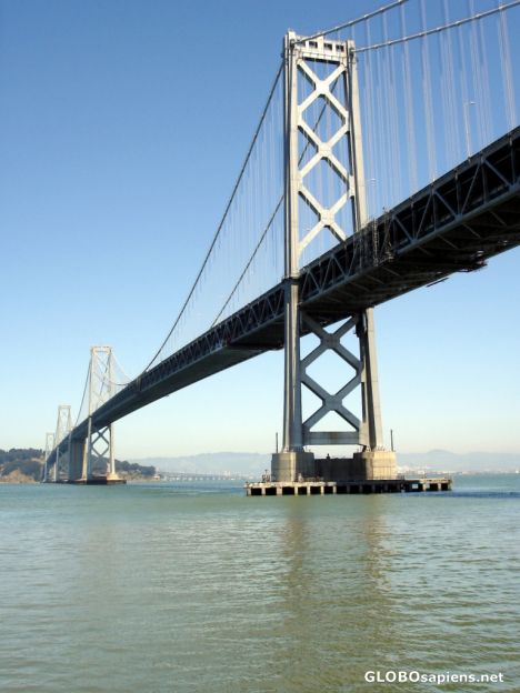 Postcard Bay Bridge