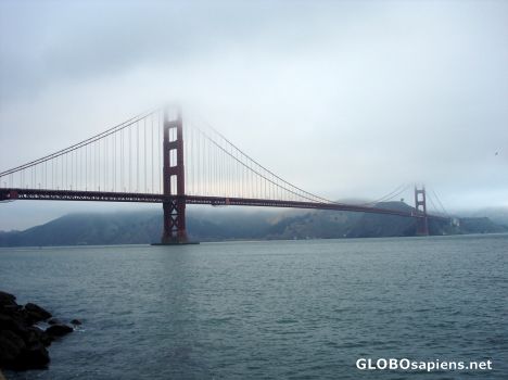 Postcard Golden Gate Bridge