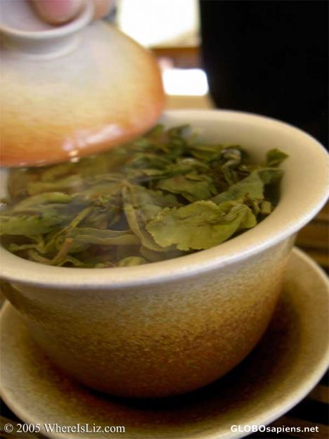 Postcard Tea for One, Chinatown, San Francisco