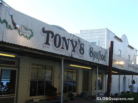 Postcard Seafood restaurant on the Tamales Bay