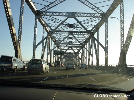 Postcard on the Bay Bridge