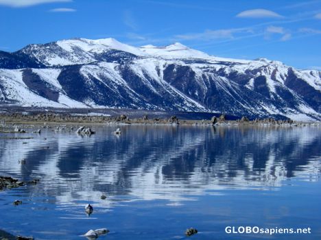 Postcard Mono lake