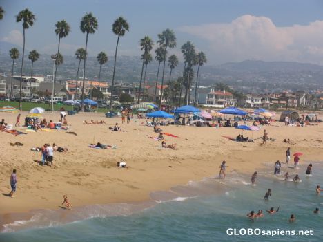Postcard New Port beach, Orange County