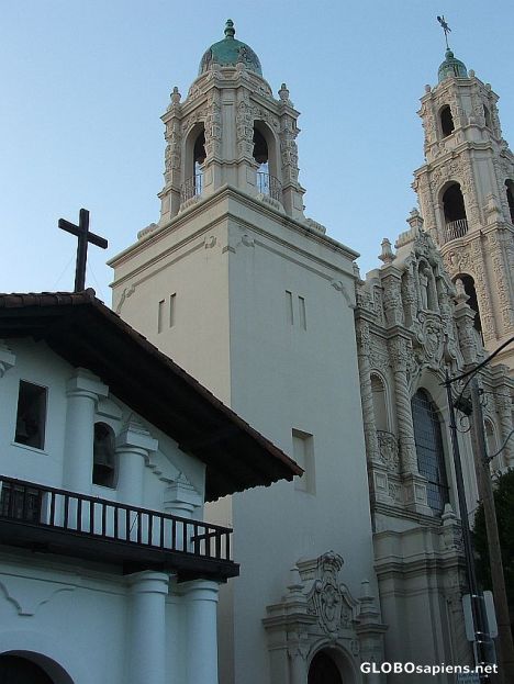 Postcard Mission San Francisco De Asis