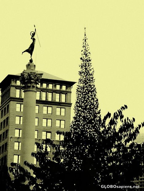 Postcard On Union Square