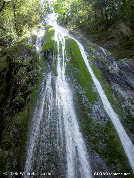 Postcard Milky cascade