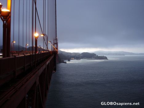 Postcard Golden Gate Bridge