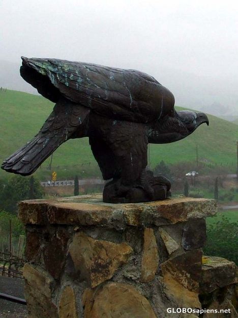 Postcard Eagle has landed