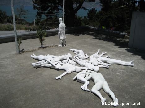 Postcard Holocaust Memorial at Legion of Honor