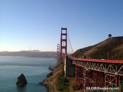 Postcard Golden Gate Bridge