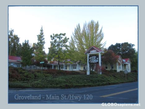 Postcard Groveland Town Center, CA 95321